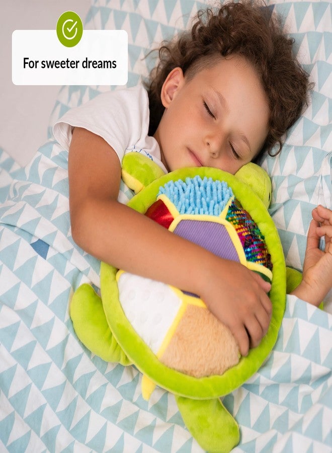 ODOXIA Sensory Turtle Stuffed Animal | Sensory Plush Toy | Fidget Stuffed Animal for Kids | Great for Sensory Needs | Sensory Stuffed Animals for Children | Sensory Pillow Plush - Image 3